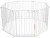 Picture of BalanceFrom Easy Walk-Thru Safety Gate for Doorways and Stairways with Auto-Close/Hold-Open Features, 30-Inch Tall, 196-Inch Wide, White