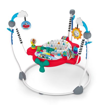 Picture of Baby Einstein Ocean Explorers Airplane Adventure 2-in-1 Interactive Activity Jumper with Lights Ages 6 months +, Max weight 25 lbs., Unisex