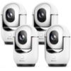 Picture of 2K Indoor Camera, 5/2.4 GHz WiFi Pan/Tilt Security Camera with AI Motion Detection, One-Click, Wired Baby/Pet Camera with 2-Way Audio, 24/7, Siren Alarm, TF/Cloud Storage - 4 Pack