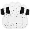 Picture of Happiest Baby SNOO Sleep Sack - 100% Organic Cotton Baby Swaddle Blanket - Doctor Designed Promotes Healthy Hip Development - 3-Pack Bundle (Ivory Planets with Black Wings, S, M, L)