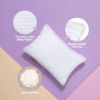 Picture of Utopia Bedding Toddler Pillow (White, 24 Pack), 14x19 Small Kids Pillow for Sleeping, Soft and Breathable Cotton Blend Shell, Ideal for Toddler Bed and Travel (Intended for Age 2 and up)