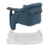 Picture of Inglesina Fast Table Chair - Slate Blue Melange + Fast Dining Tray - Portable Baby High Chair - for Babies & Toddlers up to 37 lbs - Fits Tables 0.8'' to 3.5'' Thick - Compact - Travel Bag Included