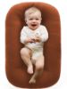 Picture of Snuggle Me Organic Bare | Baby Lounger & Infant Floor Seat | Newborn Essentials | Organic Cotton, Fiberfill | Gingerbread