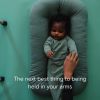 Picture of Snuggle Me Organic Bare | Baby Lounger & Infant Floor Seat | Newborn Essentials | Organic Cotton, Fiberfill | Moss