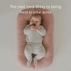 Picture of Snuggle Me Organic Bare | Baby Lounger & Infant Floor Seat | Newborn Essentials | Organic Cotton, Fiberfill | Gumdrop