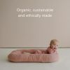 Picture of Snuggle Me Organic Bare | Baby Lounger & Infant Floor Seat | Newborn Essentials | Organic Cotton, Fiberfill | Gumdrop