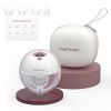 Picture of Momcozy Breast Pump Hands Free M5, Wearable Breast Pump of Baby Mouth Double-Sealed Flange with 3 Modes & 9 Levels, Electric Breast Pump Portable - 24mm, 1 Pack Cozy Red