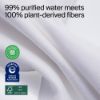 Picture of Coterie Baby Wipes for Sensitive Skin, Plant-Based and Plastic-Free Fibers, 99% Water, Hypoallergenic, pH Balanced, Unscented, Clean and Gentle Baby Essentials, 16 Pack, 896 Count