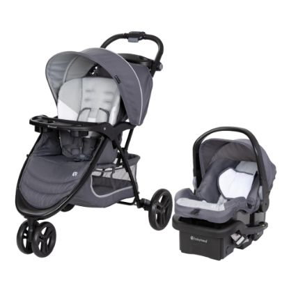 Picture of Baby Trend EZ Ride Travel System with EZ-Lift™ Infant Car Seat, Dash Grey