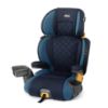 Picture of Chicco KidFit Zip Plus 2-in-1 Belt-Positioning Booster Car Seat, Backless and High Back Booster Seat, For children aged 4 years and up and 40-100 lbs. | Seascape/Blue