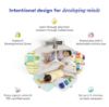 Picture of LOVEVERY | The Play Gym | Award Winning For Baby , Stage-Based Developmental Activity Gym & Play Mat for Baby to Toddler