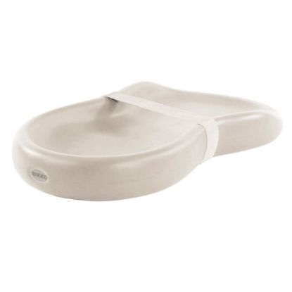 Picture of Keekaroo Peanut Changer Baby Vanilla- The Original Made in USA Easy-to-Clean Changing pad and The only Shell Over Foam, Fully impermeable to Fluid