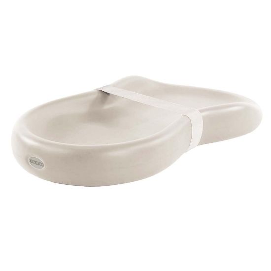 Picture of Keekaroo Peanut Changer Baby Vanilla- The Original Made in USA Easy-to-Clean Changing pad and The only Shell Over Foam, Fully impermeable to Fluid