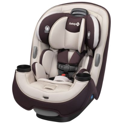 Picture of Safety 1st Grow and Go All-in-One Slim Convertible Car Seat, Rear Facing, 5-40 lbs, Forward Facing (30-65 lbs), High Back Booster Seat 40-100 pounds, Dunes Edge