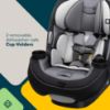 Picture of Safety 1st Grow and Go All-in-One Slim Convertible Car Seat, Rear Facing, 5-40 lbs, Forward Facing (30-65 lbs), High Back Booster Seat 40-100 pounds, High Street