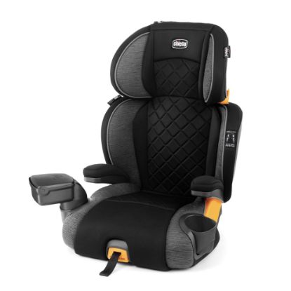 Picture of Chicco KidFit Zip Plus 2-in-1 Belt-Positioning Booster Car Seat, Backless and High Back Booster Seat, for Children Aged 4 Years and up and 40-100 lbs. | Taurus/Black/Grey