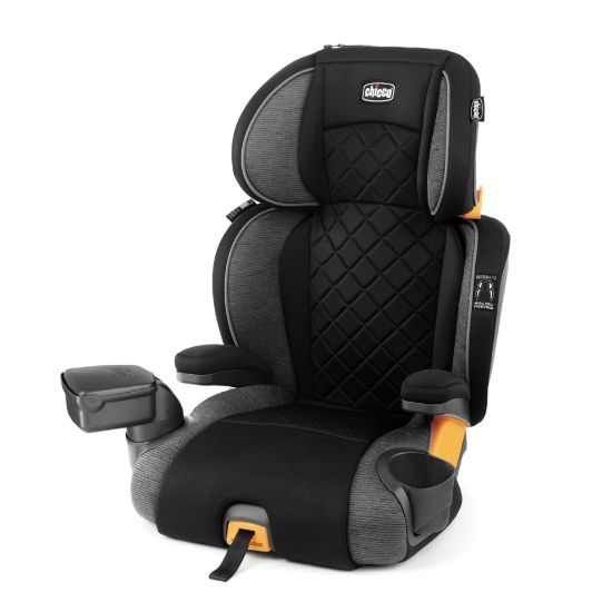 Picture of Chicco KidFit Zip Plus 2-in-1 Belt-Positioning Booster Car Seat, Backless and High Back Booster Seat, for Children Aged 4 Years and up and 40-100 lbs. | Taurus/Black/Grey