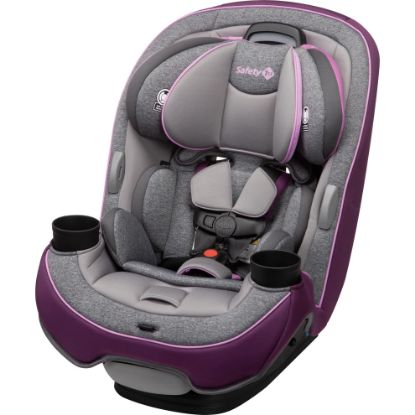 Picture of Safety 1st Grow and Go All-in-One Slim Convertible Car Seat, Rear Facing, 5-40 lbs, Forward Facing (30-65 lbs), High Back Booster Seat 40-100 pounds, Sugar Plum Pop