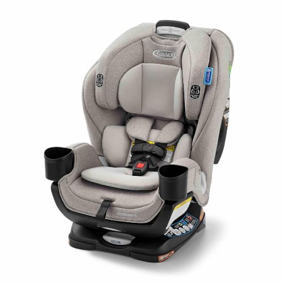 Picture of Graco Extend2Fit Convertible Baby Car Seat, Rear and Forward Facing, Adjustable Extension Panel for Extra Legroom, Ashten
