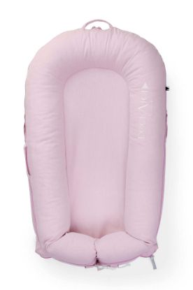 Picture of DockATot Deluxe+ Dock Baby Lounger, All-in-One Portable & Lightweight Lounger for Baby, Baby Lounger for Newborn and Infant, Baby Lounger Suitable from 0-8 Months - (Lovely Lilac Chambray)