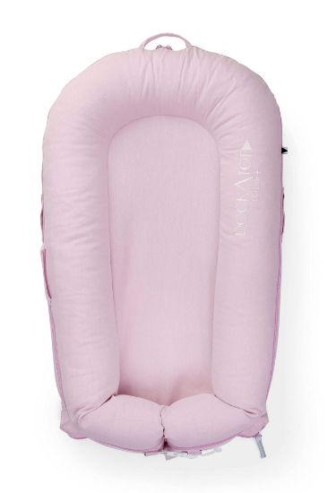 Picture of DockATot Deluxe+ Dock Baby Lounger, All-in-One Portable & Lightweight Lounger for Baby, Baby Lounger for Newborn and Infant, Baby Lounger Suitable from 0-8 Months - (Lovely Lilac Chambray)