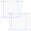 Picture of Cumbor 2 Pack 29.7-40.6" Baby Gate for Stairs, Mom's Choice Awards Winner-Dog Gate for Doorways, Pressure Mounted Self Closing Pet Gates for Dogs Indoor, Safety Child Gate with Easy Walk Thru Door