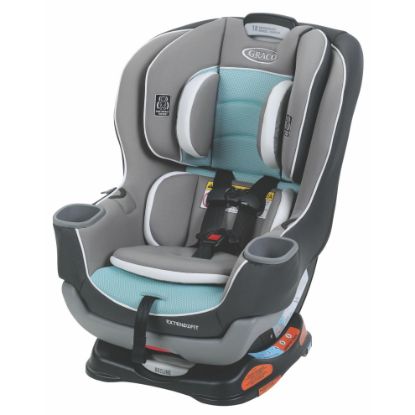 Picture of Graco Extend2Fit Convertible Baby Car Seat, Rear and Forward Facing, Adjustable Extension Panel for Extra Legroom, Spire