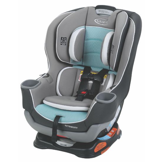 Picture of Graco Extend2Fit Convertible Car Seat, Spire, Safe and Comfortable Ride Designed for Growing Children