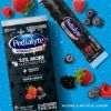 Picture of Pedialyte AdvancedCare Plus Electrolyte Powder, Has 33% More Electrolytes and PreActiv Prebiotics, Berry Frost, 100 Powder Packets