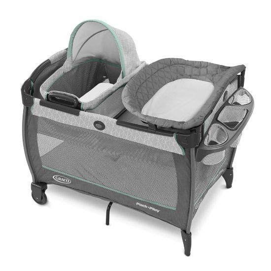 Picture of Graco Pack 'n Play Close2Baby Bassinet Playard Features Portable Bassinet Diaper Changer and More, Derby
