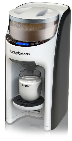 Picture of Baby Brezza New and Improved Formula Pro Advanced Formula Dispenser Machine - Automatically Mix a Warm Formula Bottle Instantly - Easily Make Bottle with Automatic Powder Blending, White