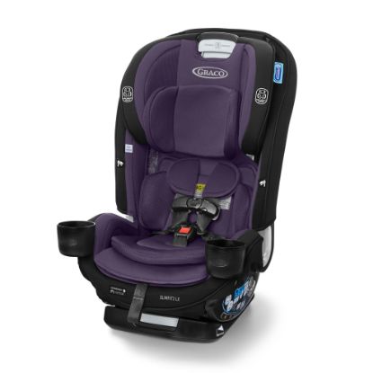 Picture of Graco SlimFit3 LX 3-in-1 Slim Car Seat, Rear Facing, Forward Facing to Highback Booster Car Seat, Katrina