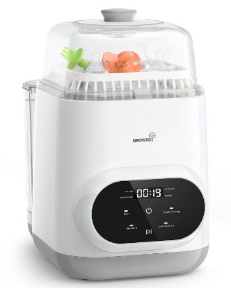Picture of Grownsy EaseClean Bottle Washer Pro | All-in-One Bottle Washer and Sterilizer and Dryer | Baby Bottle Washer for Bottles, Pump Parts & Baby Essentials | Replaces Hand Washing