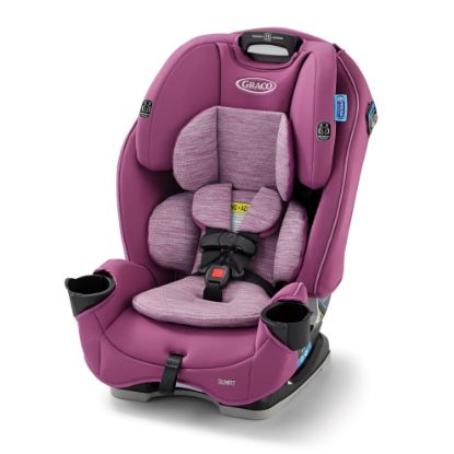 Picture of Graco Slimfit 3-in-1 Convertible Car Seat, Ultra-Space-Saving Design, Sydney, Suitable for Rear and Forward-Facing, Highback Booster Seat with 10-Position Headrest