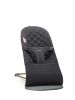 Picture of BabyBjörn Bouncer Bliss, Cotton, Black | 2-in-1 Adjustable Baby Bouncer Seat and Toddler Chair, Newborn to Toddler (8-29 lbs), 4 positions, Lightweight & Portable