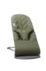 Picture of BabyBjörn Bouncer Bliss, Dark Green, Woven, Petal Quilt | 2-in-1 Adjustable Baby Bouncer Seat and Toddler Chair, Newborn to Toddler (8-29 lbs), 4 Positions, Lightweight & Portable