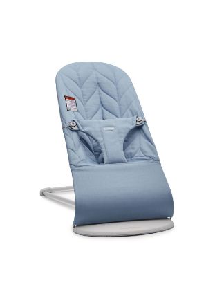 Picture of BabyBjörn Bouncer Bliss, Woven, Petal Quilt, Blue