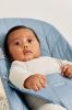 Picture of BabyBjörn Bouncer Bliss, Woven, Petal Quilt, Blue