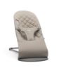 Picture of BabyBjörn Bouncer Bliss, Sand Gray, Cotton | 2-in-1 Adjustable Baby Bouncer Seat and Toddler Chair, Newborn to Toddler (8-29 lbs), 4 positions, Lightweight & Portable