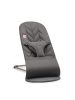 Picture of BabyBjörn Bouncer Bliss, Anthracite, Woven, Petal Quilt | 2-in-1 Adjustable Baby Bouncer Seat and Toddler Chair, Newborn to Toddler (8-29 lbs), 4 Positions, Lightweight & Portable
