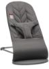 Picture of BabyBjörn Bouncer Bliss, Cotton, Petal Quilt, Anthracite 2-in-1 Adjustable Baby Bouncer Seat and Toddler Chair, Newborn to Toddler (8-29 lbs), 4 positions, Lightweight & Portable