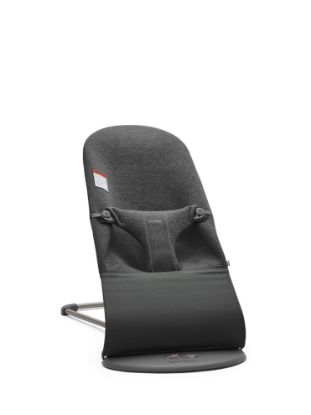 Picture of BabyBjörn Bouncer Bliss, Charcoal Gray, 3D Jersey 2-in-1 Adjustable Baby Bouncer Seat and Toddler Chair, Newborn to Toddler (8-29 lbs), 4 positions, Lightweight & Portable