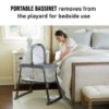 Picture of Graco Pack 'n Play Day2Dream Travel Bassinet Playard Features Portable Bassinet Diaper Changer and More (Lo, Lo, W/Fold Flat Bassinet)