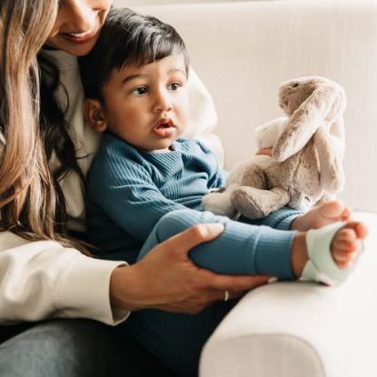 Picture of Owlet - Smart Baby Monitor - Smart Sock 3 - iOS and Android Compatible - Dusty Rose