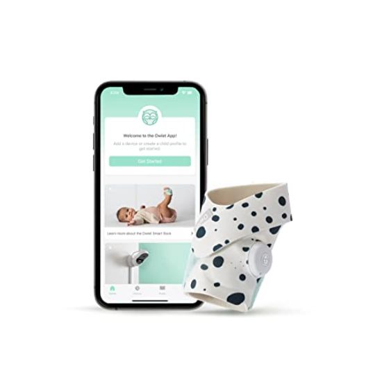Picture of Owlet - Smart Baby Monitor - Smart Sock 3 - Nu Polka