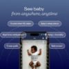 Picture of Nanit Pro Smart Baby Monitor & Wall Mount - 1080p Secure Wi-Fi Video Camera, Sensor-Free Sleep & Breathing Motion Tracker, 2-Way Audio, Sound & Motion Alerts, Night Vision, and Breathing Band - White
