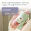 Picture of Owlet Dream Sock® - FDA-Cleared Smart Baby Monitor - Track Live Pulse (Heart) Rate, Oxygen in Infants - Receive Notifications
