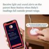 Picture of Owlet Dream Sock® - FDA-Cleared Smart Baby Monitor - Track Live Pulse (Heart) Rate, Oxygen in Infants - Receive Notifications