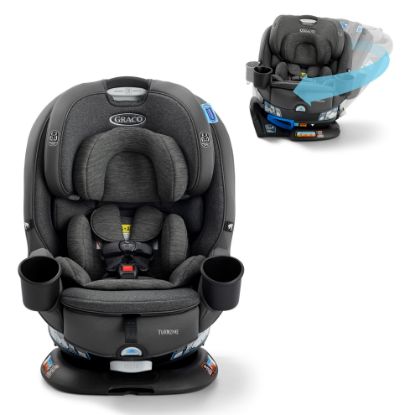Picture of Turn2Me 3-in-1 Convertible Car Seat, Manchester, Featuring Headrest and Harness Adjust, Easy Installation and Steel Reinforced Frame