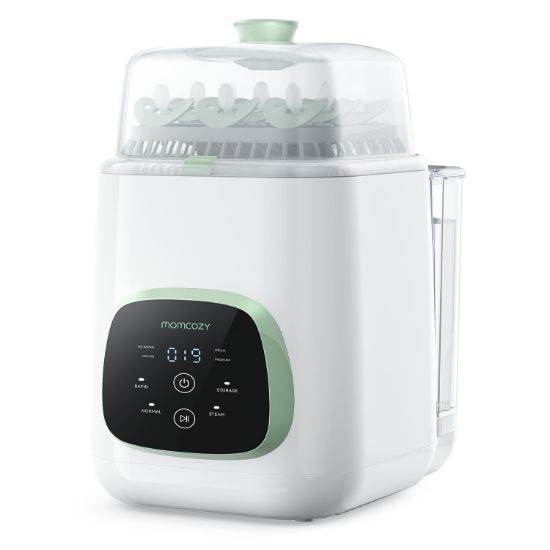 Picture of Momcozy KleanPal Pro Baby Bottle Washer, Sterilizer & Dryer - All-in-One Cleaning Machine for Bottles, Pump Parts & Baby Essentials - Time-Saving & Effortless Care